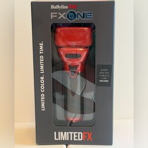 BaBylissPRO® FXONE™ Limited Edition Matte/Charcoal Orange Foil Shaver LFX79SOC